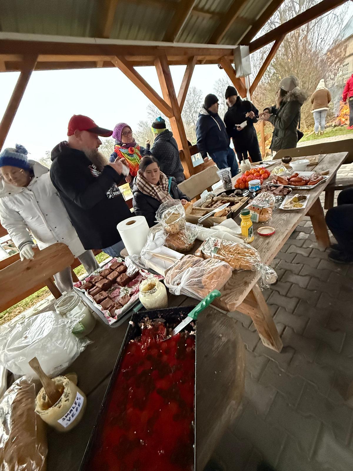 Poczęstunek po rejsie